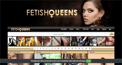 Desktop Screenshot of fetishqueens.net